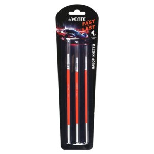 Набор кистей 3шт Fast Or Last пони № 2, 4, 7 8072522