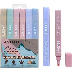 Набор маркеров-выделителей 06цв Marandi скошенный наконечник 5045403