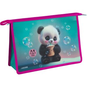 Папка для тетрадей A4 Yummy Panda 330x230x100 мм с текст расширением 10см на молнии 8056546
