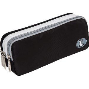 Пенал 3 отд 21x8,5x5,5см Fluffy Ears Rabbit прямоуг для 60 предм нейлон 7020421