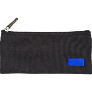 Пенал косметичка 1 отд 21,5x9x1см Uno Blue плоский для 35 предметов 7024504