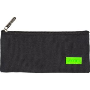 Пенал косметичка 1 отд 21,5x9x1см Uno Green плоский для 35 предметов 7024505