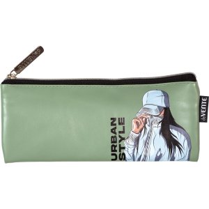 Пенал косметичка 1 отд 21,5x9x1см Urban Style плоский для 35 предметов 7024531