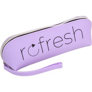 Пенал 1 отд Refresh 20,5x7x6см треугольный для 40 предметов силиконовый 7026538