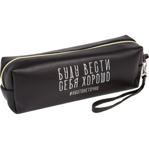 Пенал косметичка 1 отд 21,5x8x5см Буду вести себя хорошо прямоуг для 75 предм 7029541