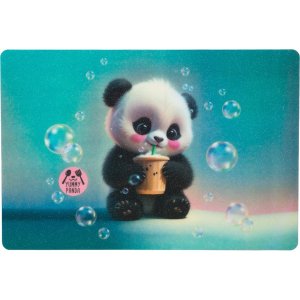 Накладка на стол Yummy Panda 43x29см пластик 500мкм матовая полупрозр 8061506