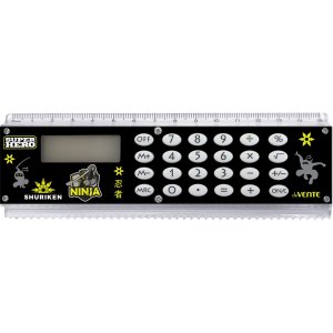 Калькулятор-линейка SuperHero 159x54x8 мм для младших классов 8 разрядный 4030404