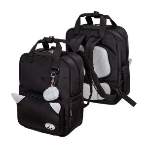 Рюкзак подростковый Fluffy Ears Rabbit 39x32x14см 16л 500г текстильный 1 отделение +брелок 7033444