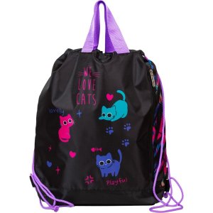 Мешок для обуви Funny Cats 38x43x9см водоотталкивающая 7040502