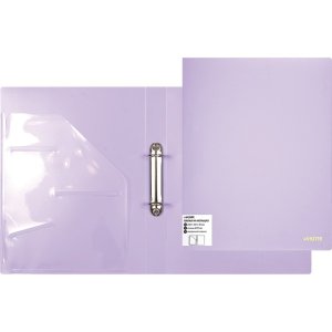 Папка на 2 кольцах A4 Pastel 25мм 650мкм фактура песок 3081803