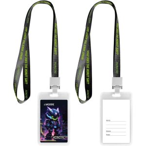 Бейдж школьный пластик Robotic 110x65мм 8093525