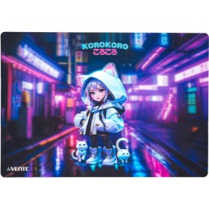 Накладка на стол 3D Korokoro 43x29см пластик 500мкм с цв рисунком 8061532