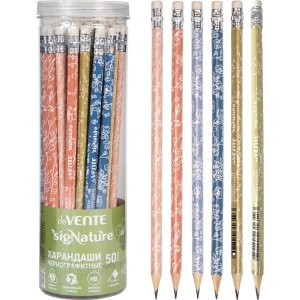 Карандаш ч/г HB с ластиком Triolino sigNATURE 2мм трёхгран 5032514