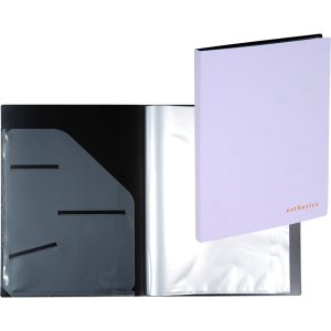 Папка с 020 вкладышами A5 Esthetics 165x220x10 мм полипропилен 700 мкм фактура 3101536