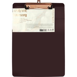 Клипборд пластиковый A4 Esthetics 225x315мм толщина 2мм с выдвижным подвесом 3034516