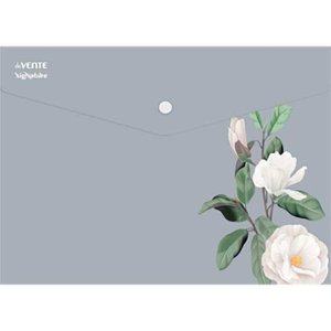 Папка конверт на кнопке A4 sigNATURE 335x240мм 180 мкм с рисунком 3072518