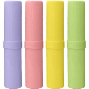 Пенал пластиковый тубус Pastel 140x20 мм 1 отд асс 7025534