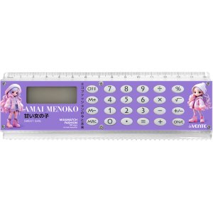 Калькулятор-линейка Amai Menoko 159x54x8 мм 8 разрядный 4030600
