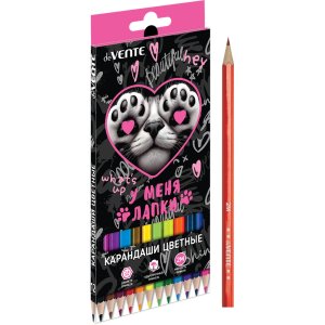 Карандаши 12цв У меня лапки 2М 2,8 мм шестигран 5022622