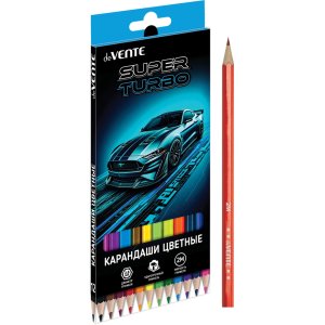 Карандаши 12цв Super Turbo 2М 2,8 мм шестигран 5022624