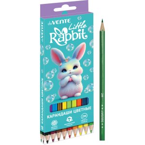 Карандаши 18цв Little Rabbit 2М 2,8 мм шестигран 5023619