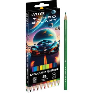 Карандаши 18цв Turbo Galaxy 2М 2,8 мм шестигран 5023620