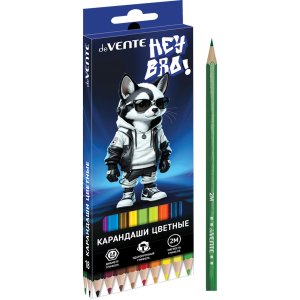 Карандаши 18цв Hey Bro 2М 2,8 мм шестигран 5023621