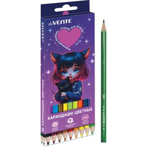 Карандаши 18цв Friends Forever 2М 2,8 мм шестигран 5023623