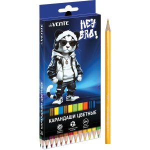 Карандаши 24цв Hey Bro 2М 2,8 мм шестигран 5024621