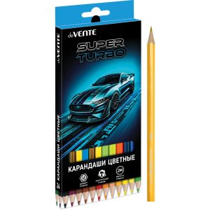 Карандаши 24цв Super Turbo 2М 2,8 мм шестигран 5024624