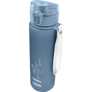Бутылка для воды 560мл 23,7x6,5x6,5см sigNATURE пластик с диффузор матовая сумеречно-синяя 8090560
