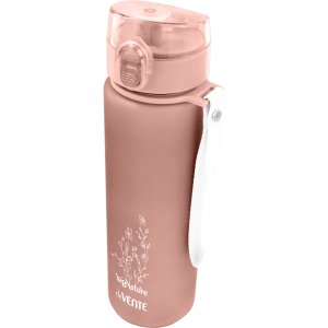 Бутылка для воды 560мл 23,7x6,5x6,5см sigNATURE пластик с диффузор матовая пудрово-розоя 8090561