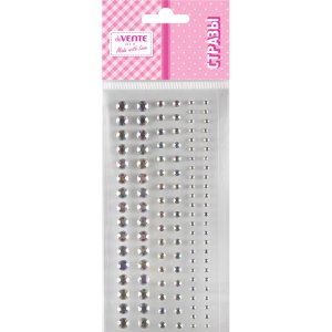 Стразы акриловые самоклеящиеся Mixed size Rhinestones set 116 шт переливающиеся 2 мм 8002585