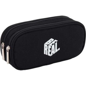 Пенал BE REAL 22x9,5x7 см овальныйполиэстер с водоот пропит 7023621