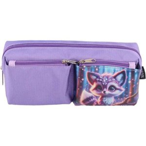 Пенал Cute Fox 21x8,5x6 см полиэстер с водоот пропит + 2 наруж объем карм 7029635