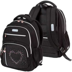 Рюкзак Zoom My Heart школьный 38x30x19 см 16 л 550 г износостойкий полиэстер 7033632