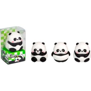 Ластик Sweet Panda синтетический каучук 30x30x35 мм индивидуальная маркировка 8030607
