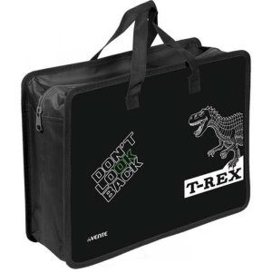 Папка для тетрадей ИЗО и технологии T-Rex A4 33,5x26x10 см с текстильным расширением 8057603