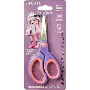 Ножницы детские Amai Menoko 13,5 см с закругленными кончиками лезвий 8010604