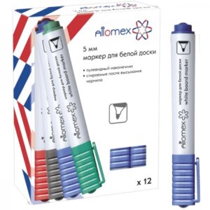 Маркер для белой доски 5мм Синий пулевидный наконечник 5040601