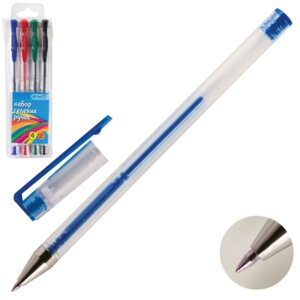 Набор ручек гелевых  4шт 5051641