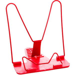 Подставка для книг 18x17см никелиров металл и пласт 8063011