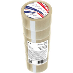 Клейкая лента прозрачная 45мкм 48ммx66м 4164718