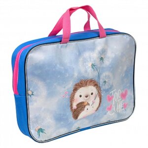 Папка для тетр с ручками A4 35x27x7см Ёжик с расшир 3075203