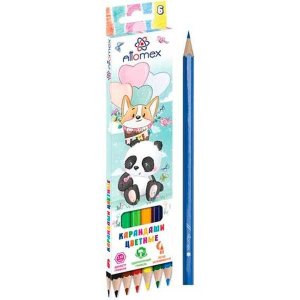 Карандаши 6цв Zoo М диаметр грифеля 2,65 мм шестигран 5021810