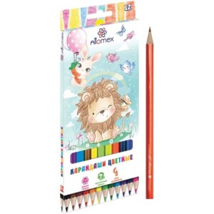 Карандаши 12цв Zoo М диам гриф 2,65мм шестигран 5022810