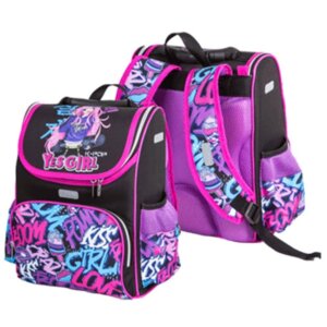 Ранец Lite Yes Girl школьный жесткий 34x27x20 см (14 л) вес 830 г, 1 отд 7030413