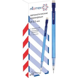 Карандаш автоматический 0,5 мм НВ, полупрозрач корп 5010301