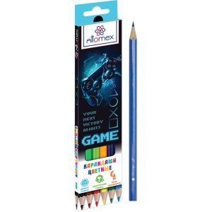 Карандаши  6цв GAME М  2,65 мм шестигран 5021616