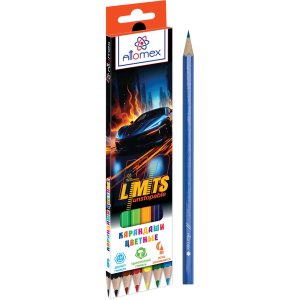 Карандаши  6цв No Limits М  2,65 мм шестигран 5021617